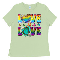 Western Love Lgbtq Tumbler Ladies Tee | Teevron
