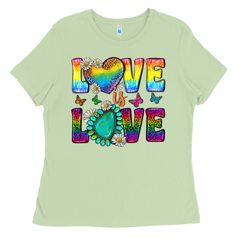Western Love Lgbtq Tumbler Ladies Tee by BundleAndBundleShop | Teevron