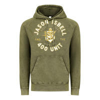 Vintage Olive jason isbell and the 400 unit Vintage Hoodie - linhVisuals