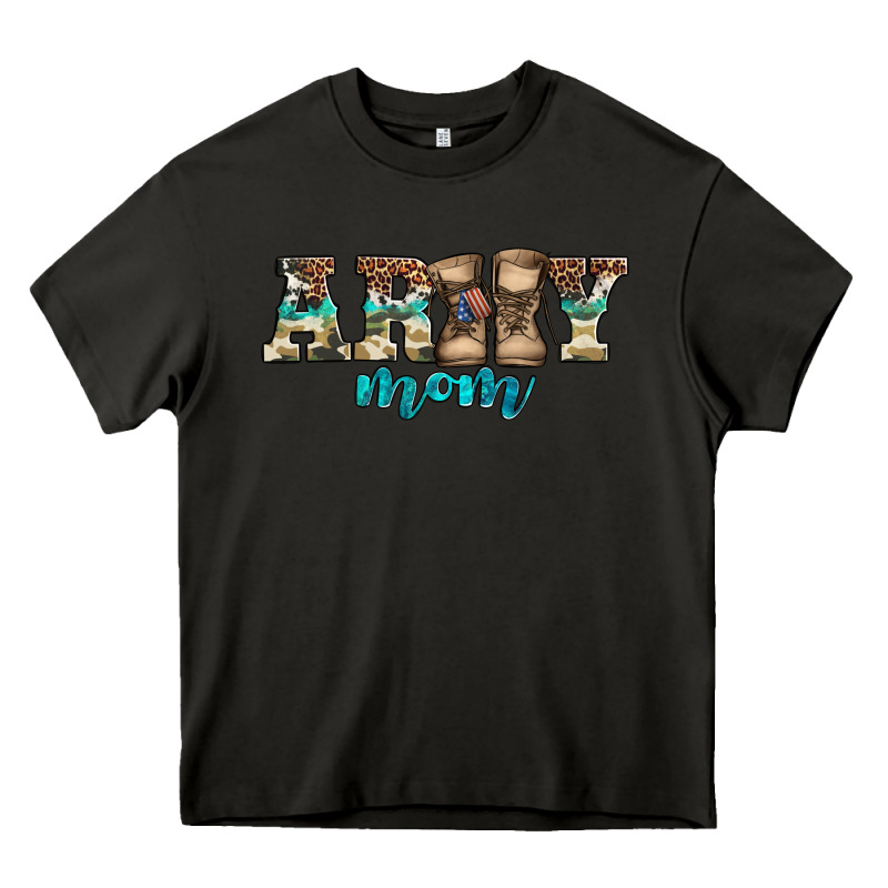 Western Camo Pattern Army Mom Heavy Core Tee by Jasminsmagicworld | Teevron