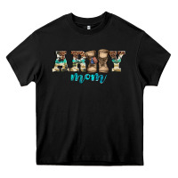 Black western camo pattern army mom Heavy Core Tee - Jasminsmagicworld