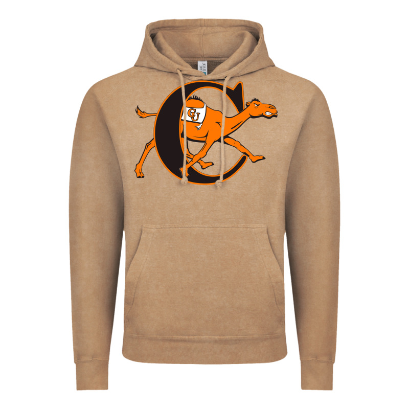 Campbell Fighting Camels Vintage Hoodie by linhVisuals | Teevron