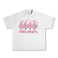 Lunar Rock Merry Christmas Trees Urban Heavy Tee - FaDigitalArtStudio