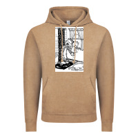 Vintage Coffee calvin Vintage Hoodie - linhVisuals