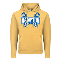 Vintage Mustard hampton pirates Vintage Hoodie - linhVisuals