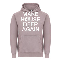Vintage Zinc make house deep again house music turntable t shirt Vintage Hoodie - linhVisuals