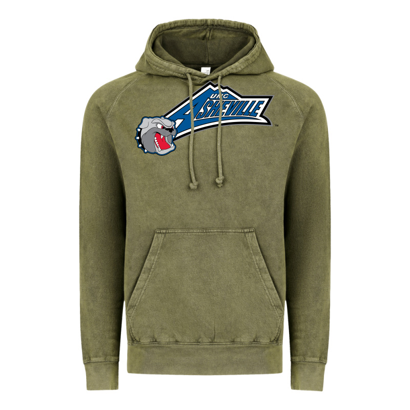 Unc Asheville Bulldogs Vintage Hoodie by linhVisuals | Teevron