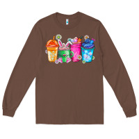 Chestnut Easter Coffee Long Sleeve Tee - CowhideDigitalArt