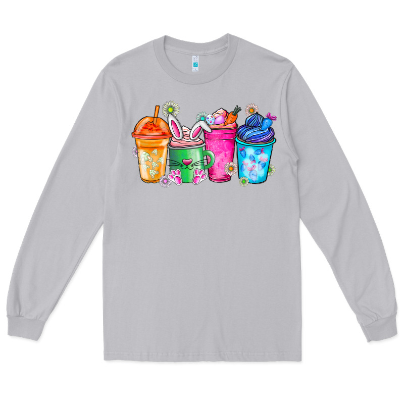 Easter Coffee Long Sleeve Tee by CowhideDigitalArt | Teevron