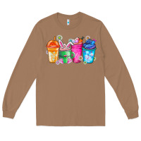 Toasted Coconut Easter Coffee Long Sleeve Tee - CowhideDigitalArt