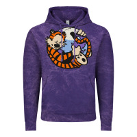 Cloud Purple calvin Vintage Hoodie - linhVisuals
