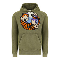Vintage Olive calvin Vintage Hoodie - linhVisuals