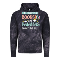 Cloud Black if it involves books and pajamas book lover gift tee t shirt Vintage Hoodie - linhVisuals