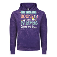 Cloud Purple if it involves books and pajamas book lover gift tee t shirt Vintage Hoodie - linhVisuals