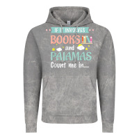 Cloud Rock if it involves books and pajamas book lover gift tee t shirt Vintage Hoodie - linhVisuals