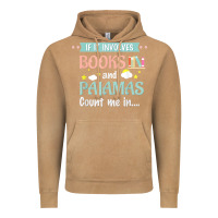 Vintage Camel if it involves books and pajamas book lover gift tee t shirt Vintage Hoodie - linhVisuals