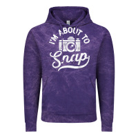 Cloud Purple i'm about to snap photography photographer camera men women t shirt Vintage Hoodie - linhVisuals