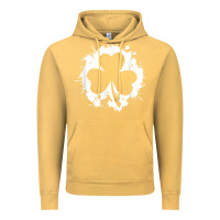 Vintage Mustard irish pride clover leaf  saint irish pats st. patrick's day t shirt Vintage Hoodie - linhVisuals