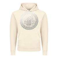 Vintage Artic ireland celtic knotwork design ornament wolf original celtic pullover Vintage Hoodie - linhVisuals