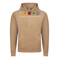 Vintage Coffee let's settle this like adults board game night shirt Vintage Hoodie - linhVisuals