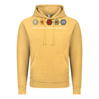 Vintage Mustard let's settle this like adults board game night shirt Vintage Hoodie - linhVisuals