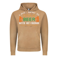 Vintage Camel i just want to drink with my friends Vintage Hoodie - linhVisuals