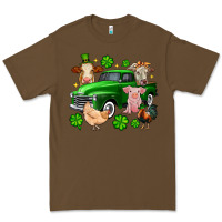Cacao St. Patrick's farm animal truck Premium Tee - OliviaCreatesArt