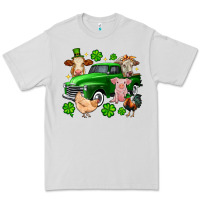 Dove Grey St. Patrick's farm animal truck Premium Tee - OliviaCreatesArt