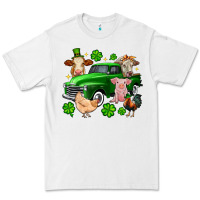 White St. Patrick's farm animal truck Premium Tee - OliviaCreatesArt
