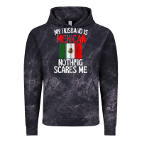 Cloud Black my husband is mexican nothing scares me funny husband zip hoodie Vintage Hoodie - linhVisuals