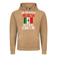 Vintage Camel my husband is mexican nothing scares me funny husband zip hoodie Vintage Hoodie - linhVisuals