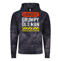 Cloud Black funny danger grumpy old man sarcastic saying, retirement t shirt Vintage Hoodie - linhVisuals