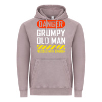 Vintage Zinc funny danger grumpy old man sarcastic saying, retirement t shirt Vintage Hoodie - linhVisuals