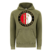 Vintage Olive europe, feyenoord, action Vintage Hoodie - linhVisuals