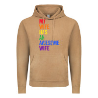 Vintage Camel my wife has an awesome wife funny lesbian wedding gift t shirt Vintage Hoodie - linhVisuals