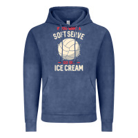 Vintage Denim funny volleyball if you want a soft serve volleyball t shirt Vintage Hoodie - linhVisuals