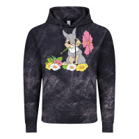 Cloud Black thumper Vintage Hoodie - linhVisuals