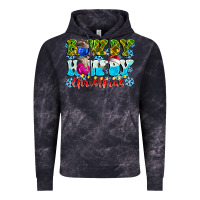 Cloud Black Rowdy Howdy Christmas Vintage Hoodie - CowhideDigitalArt