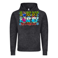Vintage Black Rowdy Howdy Christmas Vintage Hoodie - CowhideDigitalArt