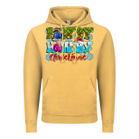 Vintage Mustard Rowdy Howdy Christmas Vintage Hoodie - CowhideDigitalArt