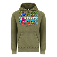 Vintage Olive Rowdy Howdy Christmas Vintage Hoodie - CowhideDigitalArt