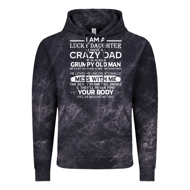 I Am A Lucky Daughter I Have A Crazy Dad Grumpy Old Man T Shirt Vintage Hoodie by linhVisuals | Teevron