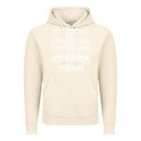 Vintage Artic i am a lucky daughter i have a crazy dad grumpy old man t shirt Vintage Hoodie - linhVisuals