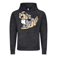 Vintage Black thumper Vintage Hoodie - linhVisuals