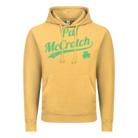 Vintage Mustard pat mccrotch funny st. patrick's day long sleeve t shirt Vintage Hoodie - linhVisuals