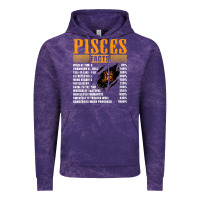 Cloud Purple pisces facts t shirt pisces birthday gifts Vintage Hoodie - linhVisuals