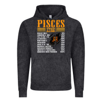 Vintage Black pisces facts t shirt pisces birthday gifts Vintage Hoodie - linhVisuals