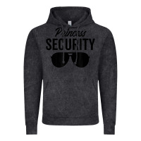 Vintage Black princess security dad boyfriend husband pregnancy t shirt Vintage Hoodie - linhVisuals