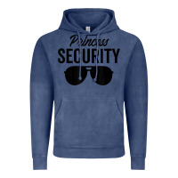 Vintage Denim princess security dad boyfriend husband pregnancy t shirt Vintage Hoodie - linhVisuals