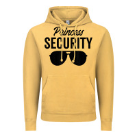 Vintage Mustard princess security dad boyfriend husband pregnancy t shirt Vintage Hoodie - linhVisuals